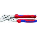 KNIPEX クニペックス プライヤーレンチ 落下防止リング付 180mm (1丁) 品番:8605-180TBK
