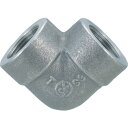 フジトク 90°エルボ 90E 40A 炭素鋼 ねじ込み (1個) 品番:90E-PT-40A