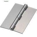 トラスコ TRUSCO スチール製厚口溶接蝶番 全長76mm (10個入) (1袋) 品番:880W-76N