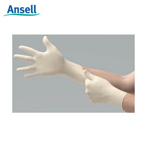 アンセル Ansell 作業手袋 天然ゴム使い捨て手袋 マイクロフレックスDGP 63-754 XLサイズ （100枚入） (1箱) 品番：63-754-10