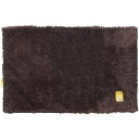 オカ お風呂 洗面 浴場 業務用バスマット乾度良好Ag+ 50×80cm ブラウン (1枚) 品番:66373
