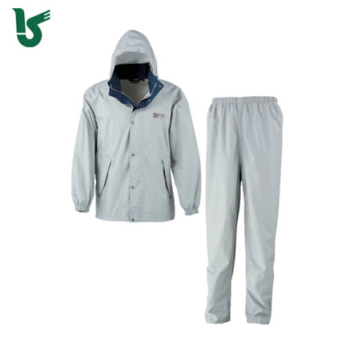 カジメイク 雨具 合羽 カッパ エントラントレインスーツ2 シルバー 3L (1着) 品番:7250-71-3L カジメイク 雨具 合羽 カッパ エントラントレインスーツ2 シルバー 3L (1着) 品番:7250-71-3L