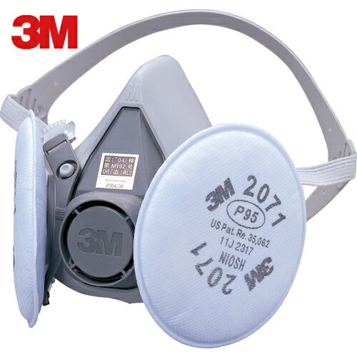 3M(スリーエム) 取替式防じんマスク 6000/2071-RL2 Sサイズ (1個) 品番：6000/2071-RL2S
