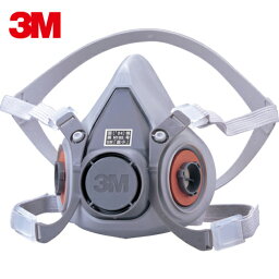 3M(スリーエム) 防毒マスク半面形面体 6000 Mサイズ (1個) 品番：6000M