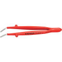 【6/22 20:00〜6/27 01:59迄 ポイント2倍 お買い物マラソン】 KNIPEX クニペックス 絶縁汎用ピンセット 130MM (1本) 品番:9...