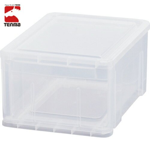 天馬 TENMA プレクシーケースSS オールクリア 240×320×150 (1個) 品番：110010245