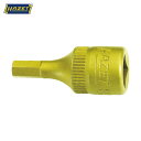 ハゼット HAZET ショートヘキサゴンソケット差込角6.35mm・チタンコーティング (1個) 品番:8501H-2.5