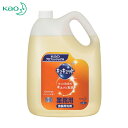 Kao 花王 食器洗剤 業務用キュキュット 4.5L (1個) 品番:510778(3)