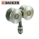 【6/22 20:00〜6/27 01:59迄 ポイント2倍 お買い物マラソン】 ダイケン DAIKEN 5号ステンレスドアハンガー用複車 (1個) 品番:5S...