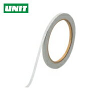 ユニット 反射テープ 白 2巻1組 5mm幅X10m巻 (1組) 品番：863-40