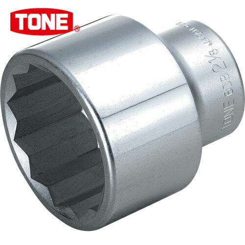 TONE トネ ソケット（12角） 吋目 1 9/16inch (1個) 品番：6DB-50