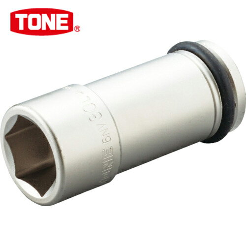 TONE(トネ) インパクト用ロングソケット 対辺寸法29mm 全長100mm (1個) 品番：6NV-29L