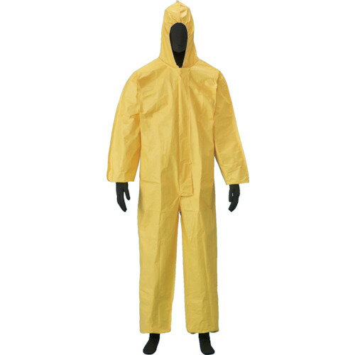 アゼアス 化学防護服 タイベック製 PEコート続服 5428 LL (1着) 品番:5428-LL