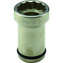 FPC フラッシュツール ナットランナー用コンビソケット 差込19mm 対辺6角41mm 四角21 (1個) 品番:6NR-4121