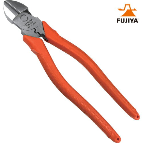 フジ矢 FUJIYA 偏芯強力ニッパ（圧着機能付） (1丁) 品番：700N-200