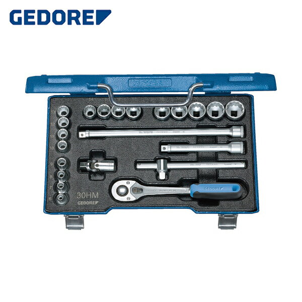 GEDORE(ゲドレー) ソケットセット 3/8 D30HMU‐3 (1S) 品番：6240470