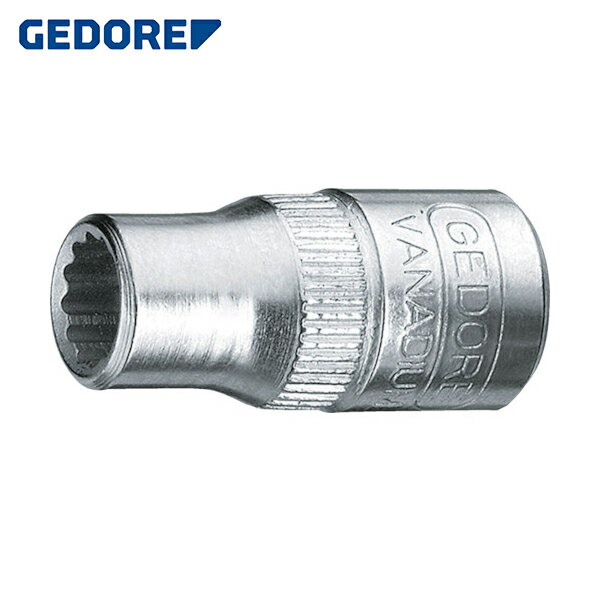 GEDORE(ゲドレー) 12角ソケット14mm 差込角6.35mm (1個) 品番：6226720