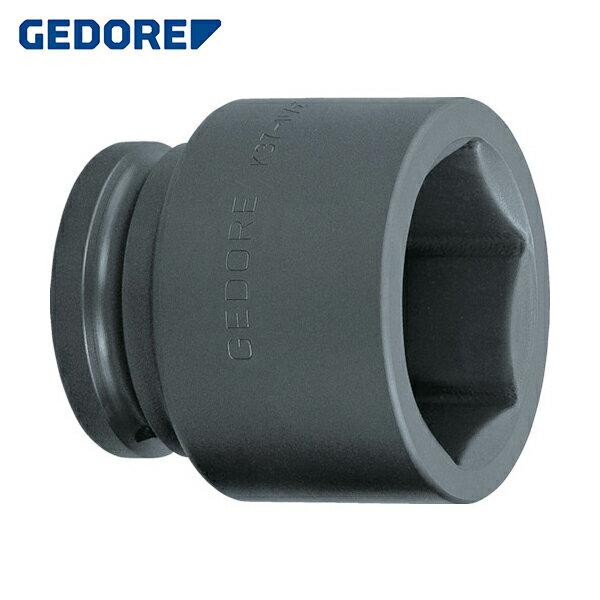 GEDORE(ゲドレー) インパクト用ソケット(6角) 1・1/2 K37 75mm (1個) 品番：6328800
