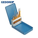 【6/22 20:00〜6/27 01:59迄 ポイント2倍 お買い物マラソン】 ゲドレー GEDORE チゼル・ポンチ6本セット (1S) 品番:872571...