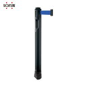 スガツネ工業 SUGATSUNE (290035906) ベルトパーテーション ポール 支柱黒 青 (1本) 品番:80-5300BK-BL