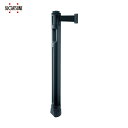 スガツネ工業 SUGATSUNE (290035907) ベルトパーテーション ポール 支柱黒 黒 (1本) 品番:80-5300BK-BK