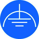 アイマーク 安全標識 アースラベルφ16 (1組) 品番:AAG-6