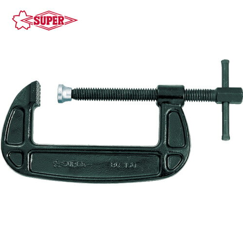 SUPERTOOL スーパーツール シャコ万力（バーコ型）150mm カチオン電着塗装 (1丁) 品番：BC-150(4)