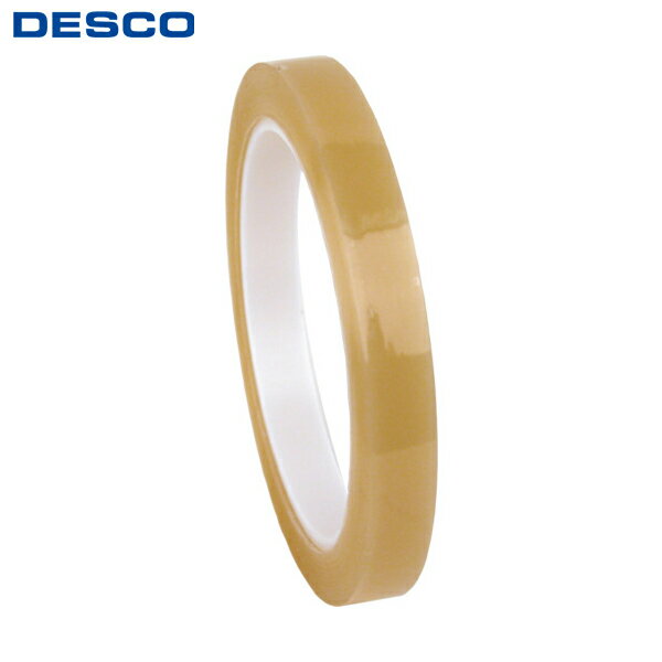 DESCO 静電気防止テープ 13mmX65.8m 巻芯径76mm (1巻) 品番：79203