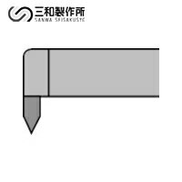 三和製作所 SANWA 切削工具 超硬バイト 15形 25×25×180 M20 M20 (1本) 品番：15-4 M20