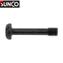 SUNCO 三価ブラック(+)ナベ脱落防止ビス 5×15×5 (800本入) (1箱) 品番:00-00-J050-0050X0150-04