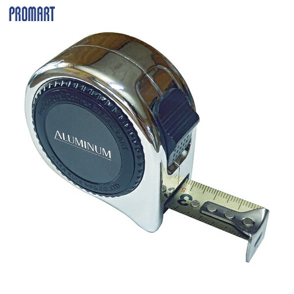 プロマート スケール メジャー コンベックス ロックタイプコンベックス メジャー アルミニウム 幅5.5m 長さ19mm (1個) 品番:ALM1955
