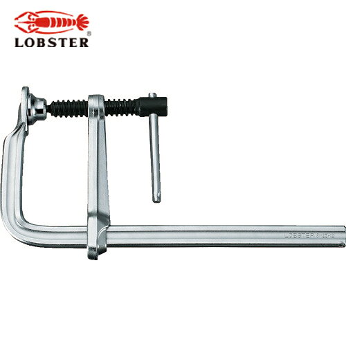 ロブテックス エビ プロ用 L型クランプ エビ万力 バーハンドル標準型 200mm×101mm (1丁) 品番：BM2010A