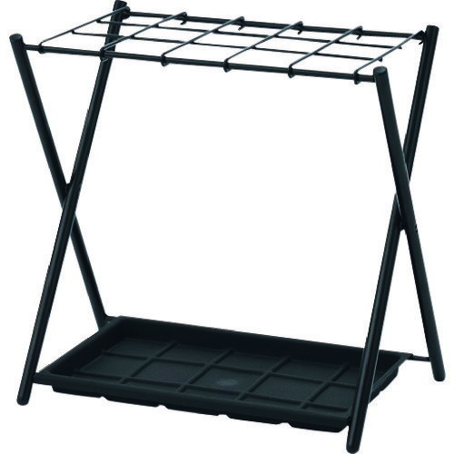 ナカバヤシ 傘立て カサタテ ミドルタイプ 15本用/ブラック (1台) 品番：ASD-S15-BK
