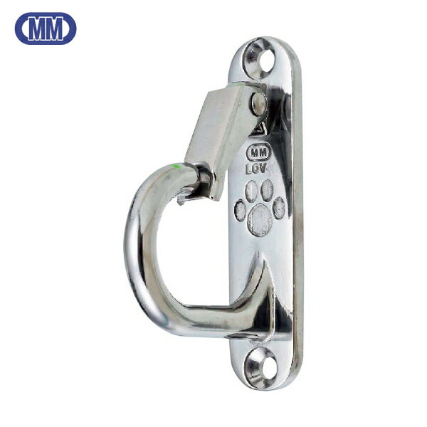 水本 吊金具(ビス止めタイプ) ステンレス ラブフック 平面用 全長80mm (1個) 品番：B-2671