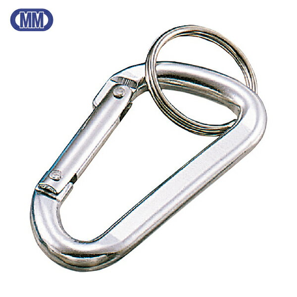 水本 アルミカラーフック（シルバー） 線径6mm 長さ60mm (1個) 品番：B-1401