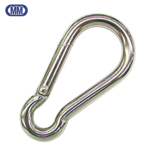 水本 ステンレス スナップフックBW型 線径7mm 長さ70mm （1個入） (1個) 品番：B-2806