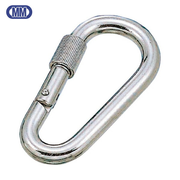 水本 ステンレス ナス型カラビナ 線径4mm 長さ45mm（1個入） (1個) 品番：B-2795