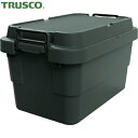 TRUSCO(トラスコ) トランクカーゴ フラット天板仕様 50L 黒 (1台) 品番：BLKCF-50