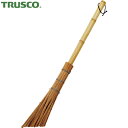 トラスコ ほうき 箒 ホーキTRUSCO 竹ひご箒 短柄 全長740mm 柄340mm (1本) 品番:BAL-M