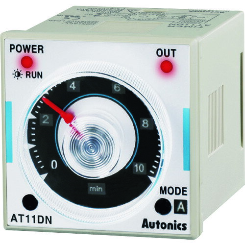 オートニクス アナログタイマー 電源電圧DC12V (1個) 品番：AT11DN-1