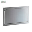 スガツネ工業 SUGATSUNE (210041314)AZ-GD400-HL/ステンレス鋼製 ダンパー付屑入投入口 (1個) 品番:AZ-GD400-HL