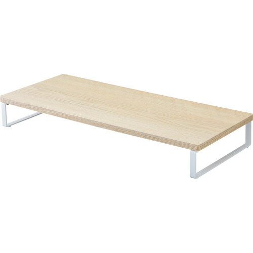 リヒト LIHIT MDF机上台・スタンダード＜590×250・ロータイプ＞ナチュラル (1台) 品番：A8001-35