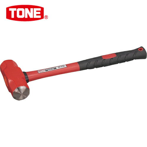 TONE(トネ) 両口ハンマー 3.0ポンド 全長375mm (1本) 品番：BHAD-30