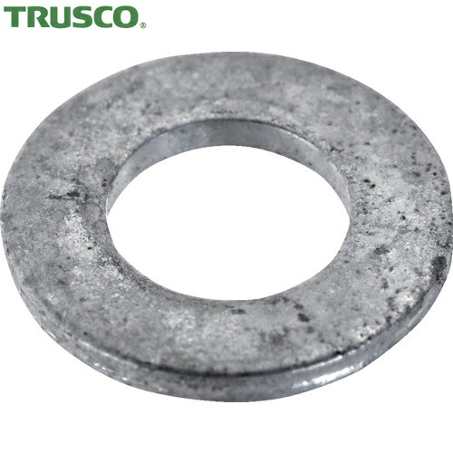 トラスコ TRUSCO 平ワッシャー JIS 溶融亜鉛メッキ（ドブメッキ） M14 28個入 (1Pk) 品番：B148-0014