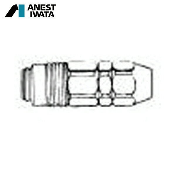 アネスト岩田 エアーホース用継手 クイックジョイント（ソケット） 接続口径Φ6〜6.5mm（カプラ） (1個)..