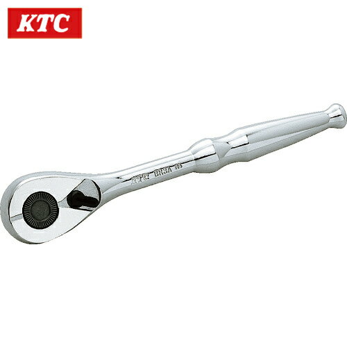 KTC(京都機械工具) 9.5sq.ラチェットハンドル(ユニオン機構なしタイプ) (1個) 品番：BR3A