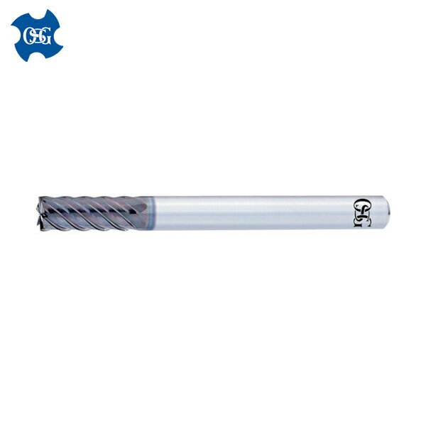 OSG オーエスジー 高硬度鋼用超硬エンドミル 多刃スクエアタイプ ショート形 AE−MS−H 8549730 (1本) 品..