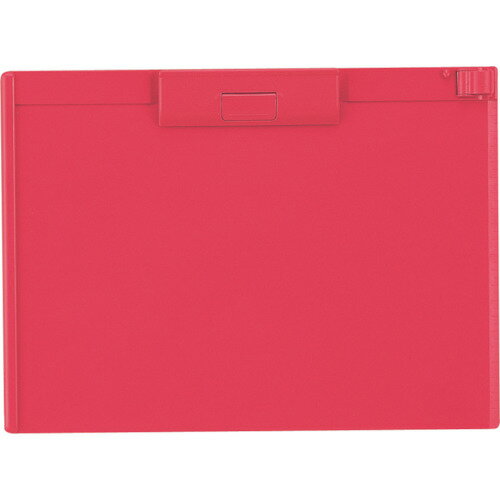 リヒト クリップボード 赤 A4/S (1枚) 品番：A987U-3