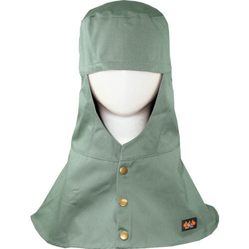 日光物産 Armatex防炎頭巾(ツバ無し) (1枚) 品番：AX1301 LL EG