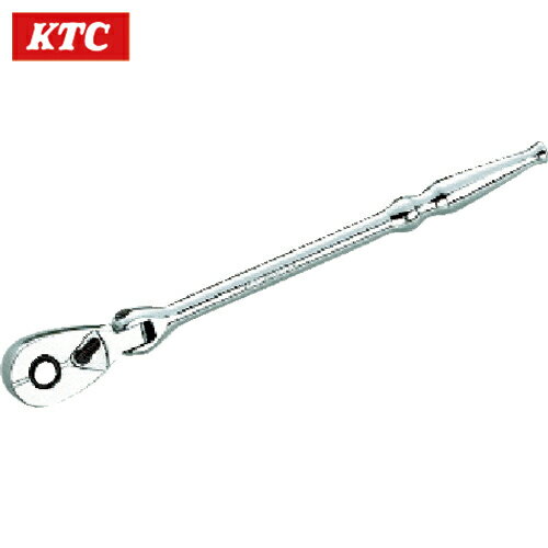 KTC(京都機械工具) 6.3sq.フレックスロングラチェットハンドル (1個) 品番：BR2FL